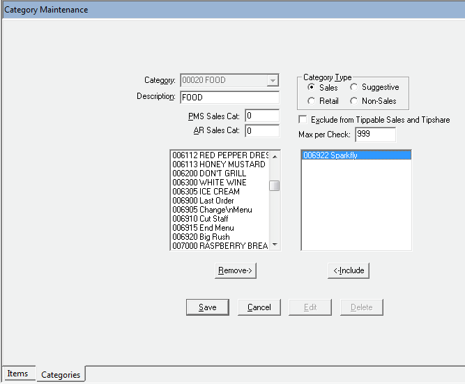 Create Menu Item 4